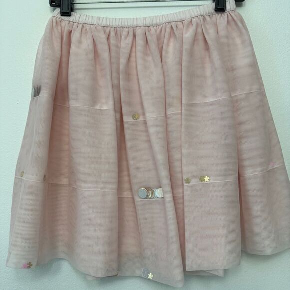 Cat & Jack Pink Blush Confetti Tulle Skirt Size 14/16 - Picture 5 of 6